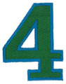 Number "4" 