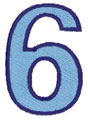 Number "6" 