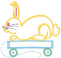 Bunny w/Wagon* 