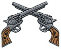Crossed Pistols 