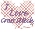 I Love Cross Stitch*