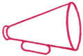 Small Megaphone Outline