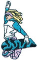 Sm. Female Snowboarder