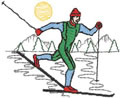 Sm. Cross-Country Skier